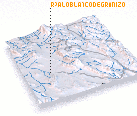 3d view of R. Palo Blanco de Granizo