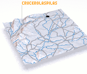 3d view of Crucero Las Pilas