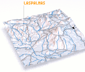 3d view of Las Palmas