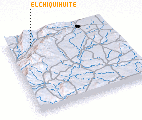 3d view of El Chiquihuite