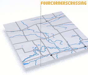 3d view of Four Corners Crossing