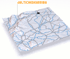 3d view of Jaltiche de Arriba