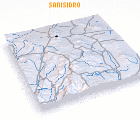 3d view of San Isidro