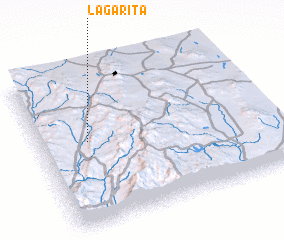 3d view of La Garita