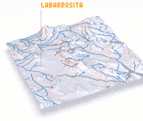 3d view of La Barrosita