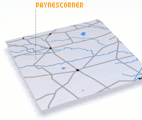 3d view of Paynes Corner