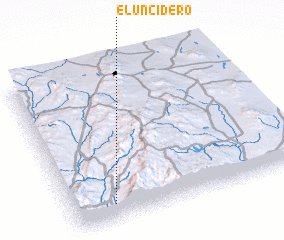 3d view of El Uncidero