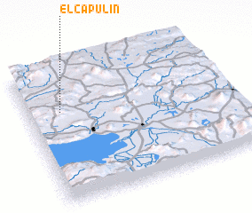 3d view of El Capulín