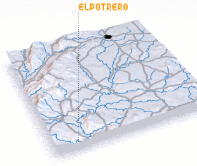 3d view of El Potrero