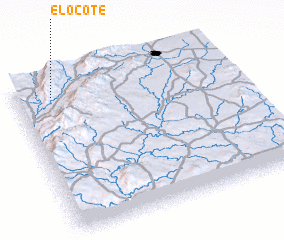 3d view of El Ocote