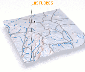 3d view of Las Flores