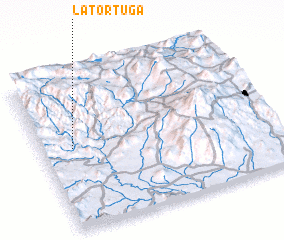 3d view of La Tortuga