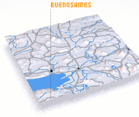 3d view of Buenos Aires