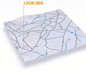 3d view of La Salada