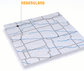 3d view of New England