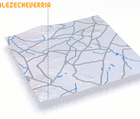 3d view of Fresnillo de González Echeverría