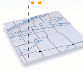 3d view of Calhoun