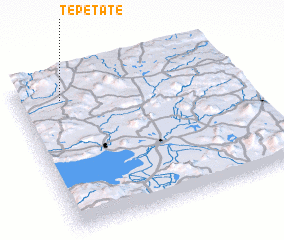 3d view of Tepetate