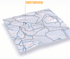 3d view of Santa Rosa