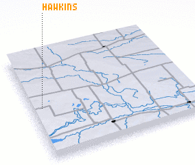 3d view of Hawkins