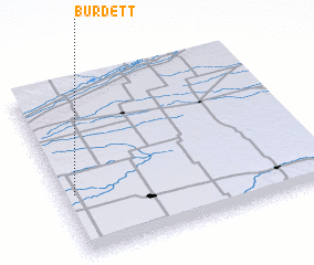 3d view of Burdett