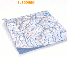 3d view of El Socorro
