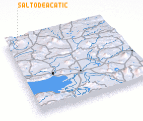 3d view of Salto de Acatic