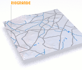 3d view of Río Grande