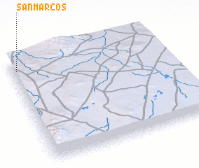 3d view of San Marcos