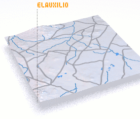 3d view of El Auxilio