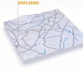 3d view of Río Florido