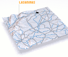 3d view of Las Ánimas