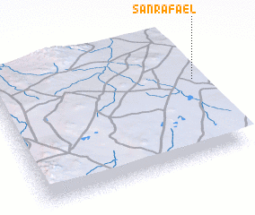 3d view of San Rafael