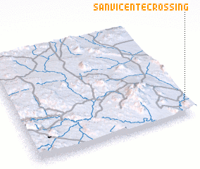 3d view of San Vicente Crossing