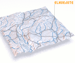 3d view of El Huejote