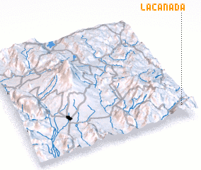 3d view of La Cañada