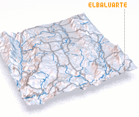 3d view of El Baluarte