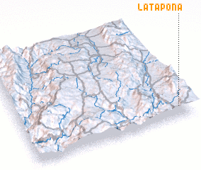 3d view of La Tapona