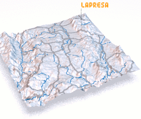 3d view of La Presa