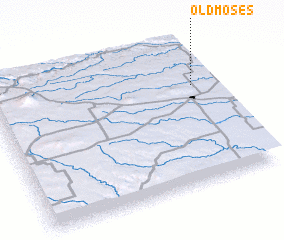 3d view of Old Moses