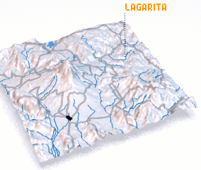 3d view of La Garita