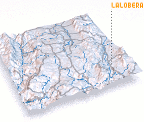 3d view of La Lobera