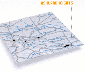 3d view of Ashland Heights