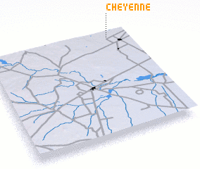 3d view of Cheyenne