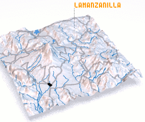 3d view of La Manzanilla