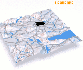 3d view of La Aurora