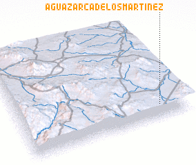 3d view of Agua Zarca de los Martínez