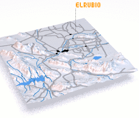 3d view of El Rubio