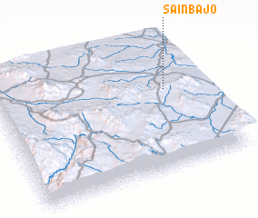 3d view of Saín Bajo