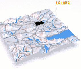 3d view of La Loma